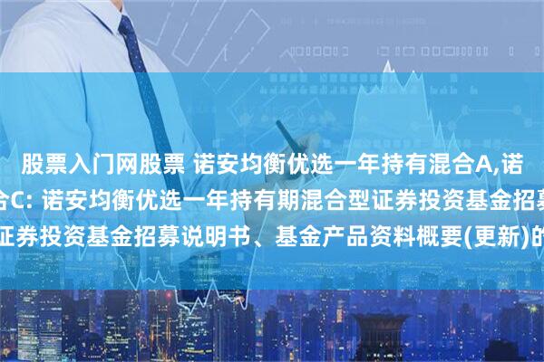 股票入门网股票 诺安均衡优选一年持有混合A,诺安均衡优选一年持有混合C: 诺安均衡优选一年持有期混合型证券投资基金招募说明书、基金产品资料概要(更新)的提示性公告